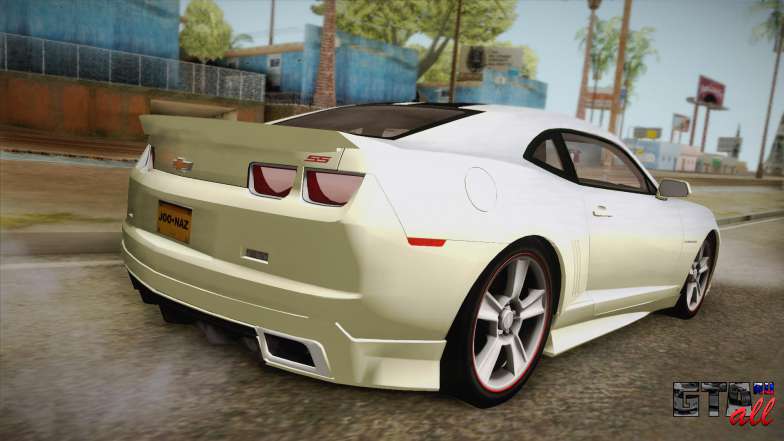 Chevrolet Camaro Synergy для GTA San Andreas вид сзади