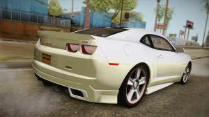 Chevrolet Camaro Synergy для GTA San Andreas вид сзади