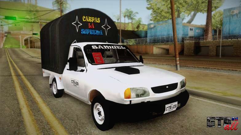 Dacia 1300 Drop Side для GTA San Andreas вид спереди