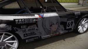 Porsche Carrera RS 1979 Kashima Kai Itasha для GTA San Andreas бок