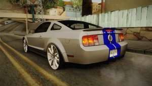 Ford Mustang Shelby GT500KR Super Snake для GTA San Andreas сзади