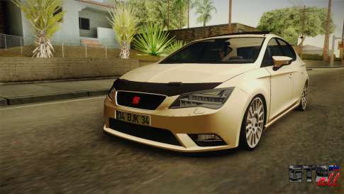 Seat Leon FR для GTA San Andreas вид спереди