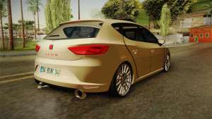 Seat Leon FR для GTA San Andreas задний фонарь