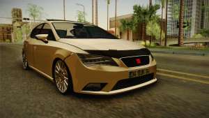 Seat Leon FR для GTA San Andreas капот и фары