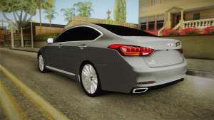 Hyundai Genesis 2016 v1.2 для GTA San Andreas фары сзади