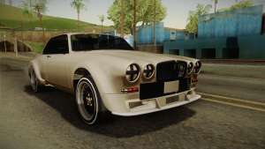 Jaguar Broadspeed XJC для GTA San Andreas вид спереди