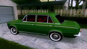 Fiat 124 для GTA San Andreas сзади