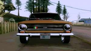 Fiat 124 для GTA San Andreas передние фары