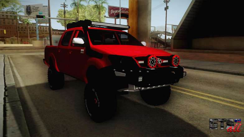 Toyota Hilux 2010 Venezolana de Off Road для GTA San Andreas общий вид