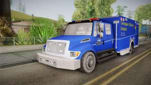 International Terrastar Ambulance 2014 для GTA San Andreas вид спереди