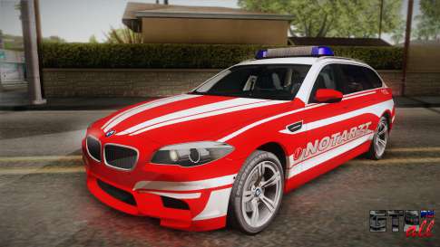 BMW M5 Touring NEF для GTA San Andreas вид спереди