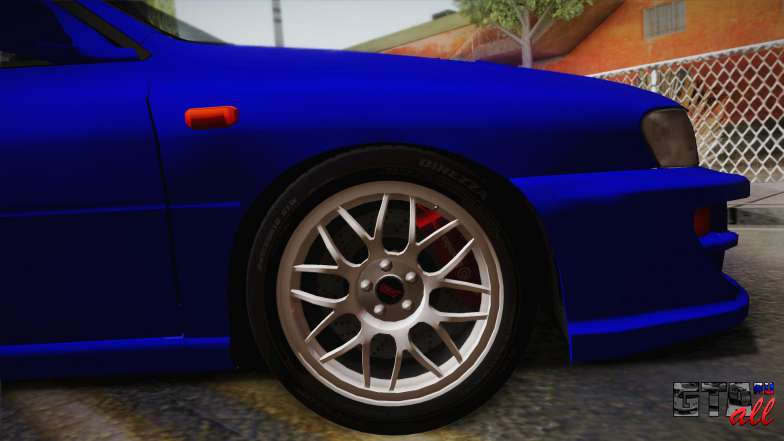 Subaru Impreza WRX STI GC8 1999 v1.0 для GTA San Andreas колеса