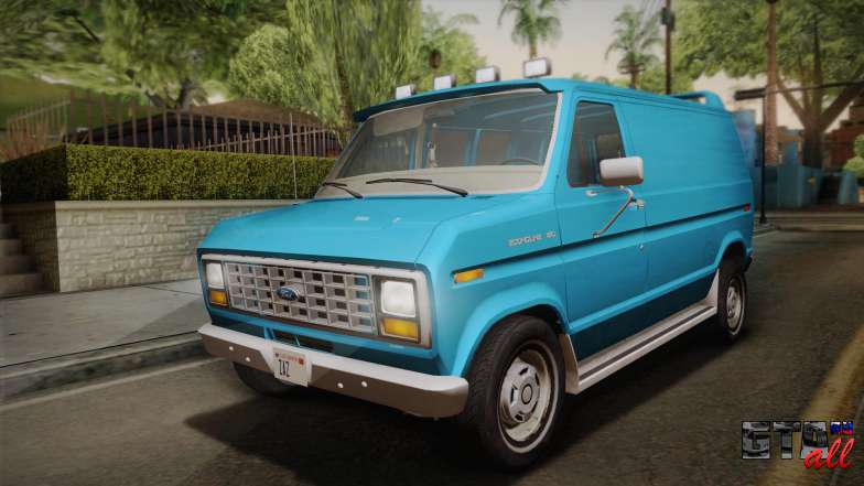 Ford E-150 Commercial Van 1982 2.0 для GTA San Andreas вид спереди