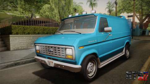 Ford E-150 Commercial Van 1982 2.0 для GTA San Andreas вид спереди