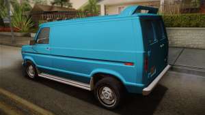 Ford E-150 Commercial Van 1982 2.0 для GTA San Andreas вид сзади