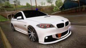 BMW M5 F10 для GTA San Andreas вид спереди