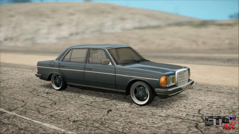 Mercedes-Benz 240D для GTA San Andreas вид спереди