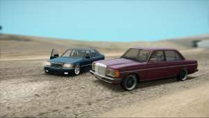 Mercedes-Benz 240D для GTA San Andreas общий вид