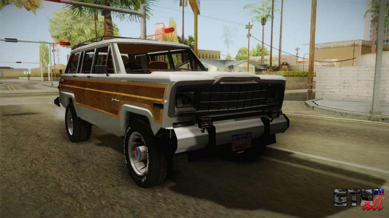 Jeep Grand Wagoneer Limite 1986 для GTA San Andreas вид спереди