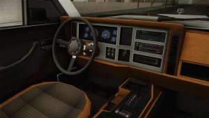 Jeep Grand Wagoneer Limite 1986 для GTA San Andreas интерьер