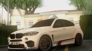 BMW X6M PML ED для GTA San Andreas вид спереди