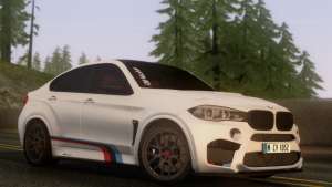 BMW X6M PML ED для GTA San Andreas сбоку