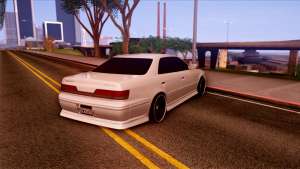 Toyota Mark II для GTA San Andreas вид сзади