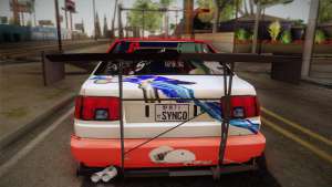 Toyota AE86 2 Door Levin для GTA San Andreas сзади