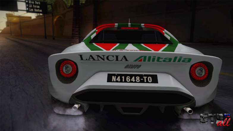 Lancia Stratos для GTA San Andreas задние фары