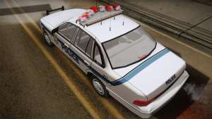 Ford Crown Victoria 1997 El Quebrados Police для GTA San Andreas вид сверху