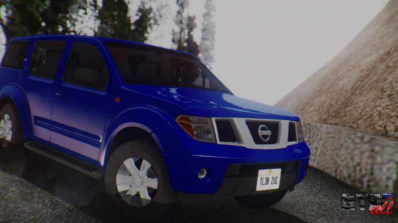 Nissan Pathfinder для GTA San Andreas вид спереди