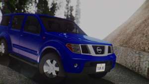 Nissan Pathfinder для GTA San Andreas вид спереди