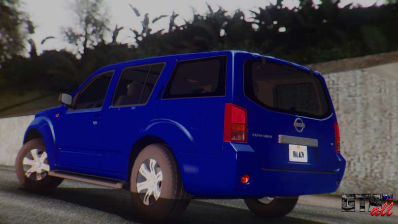 Nissan Pathfinder для GTA San Andreas вид сзади