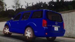 Nissan Pathfinder для GTA San Andreas вид сзади