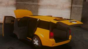 Nissan Pathfinder для GTA San Andreas открытые двери