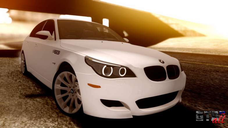 BMW M5 E60 для GTA San Andreas вид спереди