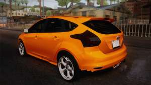 Ford Focus 2012 для GTA San Andreas вид сзади