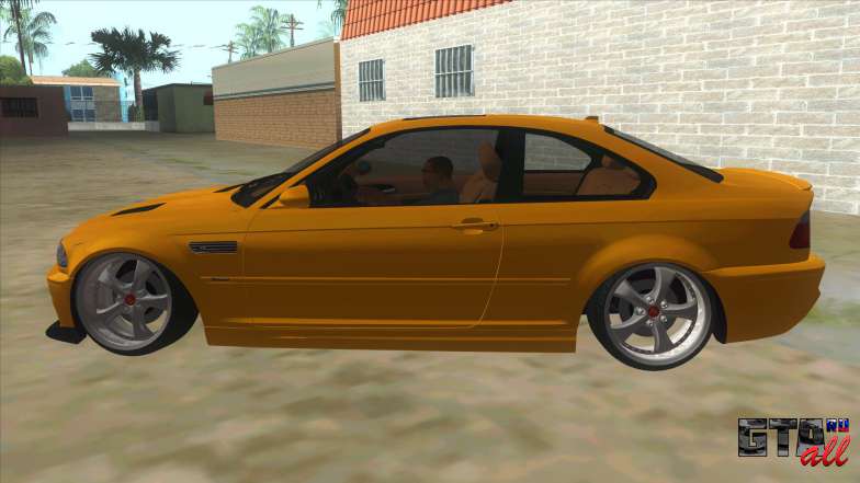 BMW M3 E46 для GTA San Andreas вид сбоку