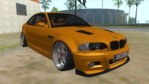 BMW M3 E46 для GTA San Andreas спереди