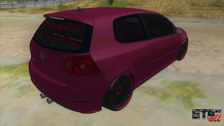 Volkswagen Golf MK для GTA San Andreas сзади