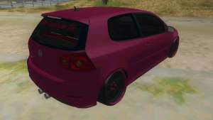 Volkswagen Golf MK для GTA San Andreas сзади