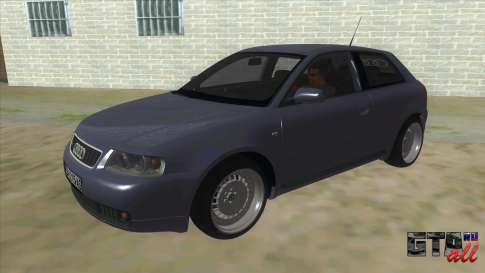 Audi S3 для GTA San Andreas вид спереди