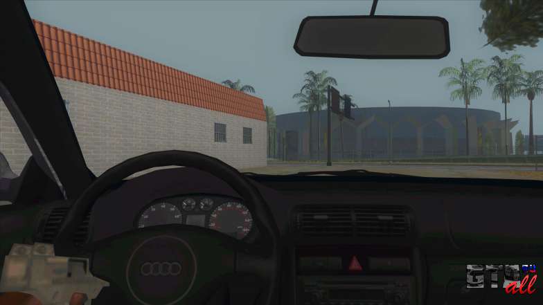 Audi S3 для GTA San Andreas рулевое колесо