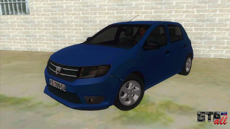 2016 Dacia Sandero для GTA San Andreas вид спереди