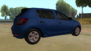 2016 Dacia Sandero для GTA San Andreas вид сбоку