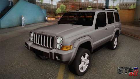 Jeep Commander 2010 для GTA San Andreas вид спереди