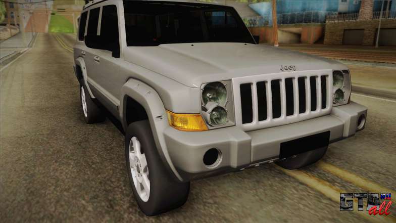 Jeep Commander 2010 для GTA San Andreas фронтальный вид