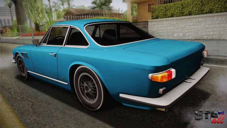 Maserati Serbin 4000 v0.1 (Beta) для GTA San Andreas вид сзади