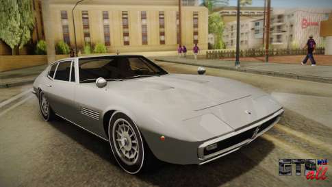 Maserati Ghibli v0.1 (Beta) для GTA San Andreas вид спереди