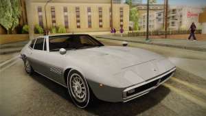 Maserati Ghibli v0.1 (Beta) для GTA San Andreas вид спереди